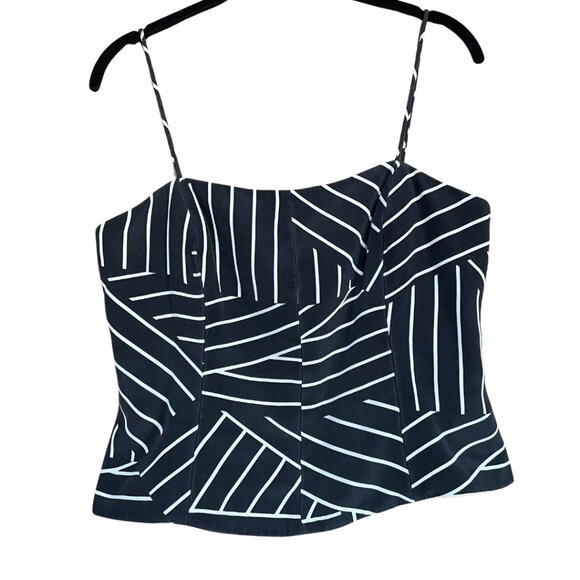 Gigi’s Closette Glenview Black & White Patterned Jacket & Corset - Picture 4 of 8